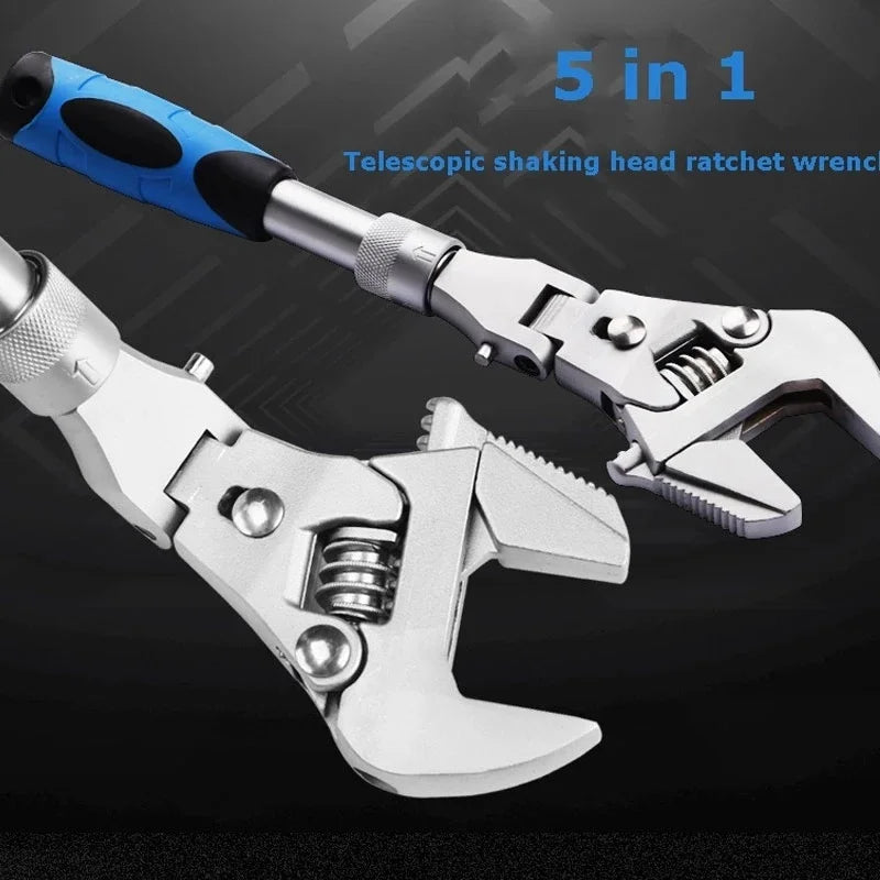 BowLift | Multifunctional Retractable Ratchet Wrench