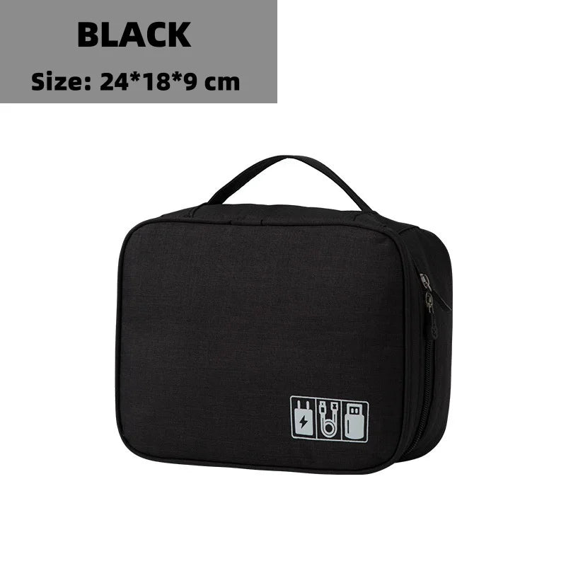 BowLift | Travio Toiletry Bag | Water Repellent & Compact | 6 Colors | 24×18×9 cm