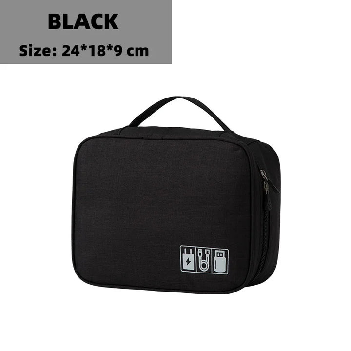 BowLift | Travio Toiletry Bag | Water Repellent & Compact | 6 Colors | 24×18×9 cm