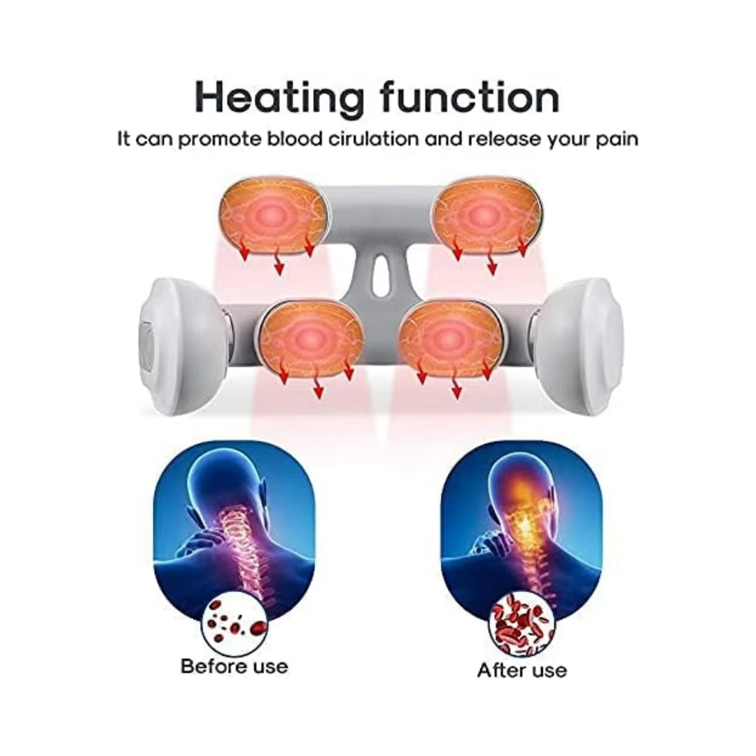 BowLift | Ultimate Relaxation Neck & Shoulder Massager, USB Rechargeable