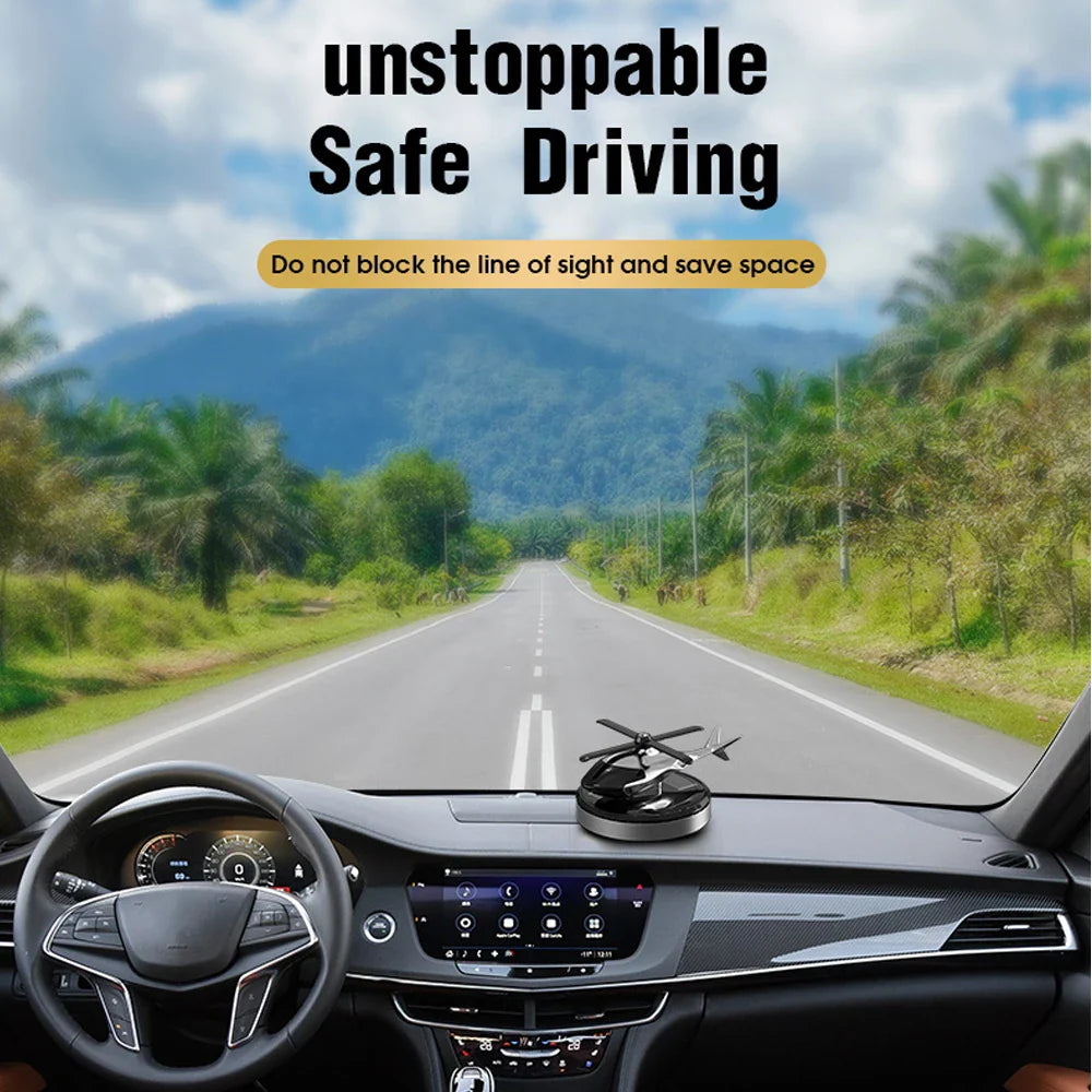 BowLift | Helicopter Solar Car Air Freshener