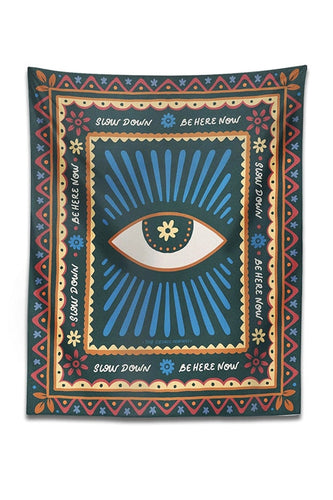 Psychedelic Eye Wall Tapestry | Bowlift