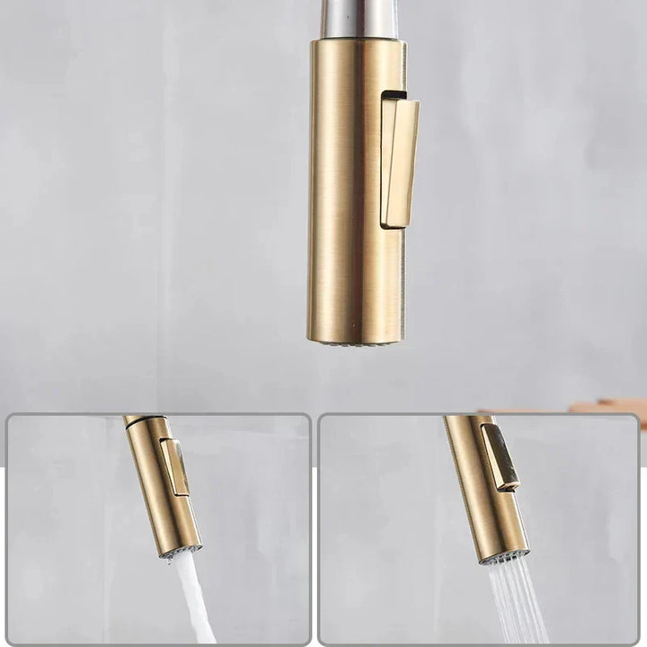 FlowMaster – Luxury Kitchen Faucet with 360° Rotation Function Bowlift