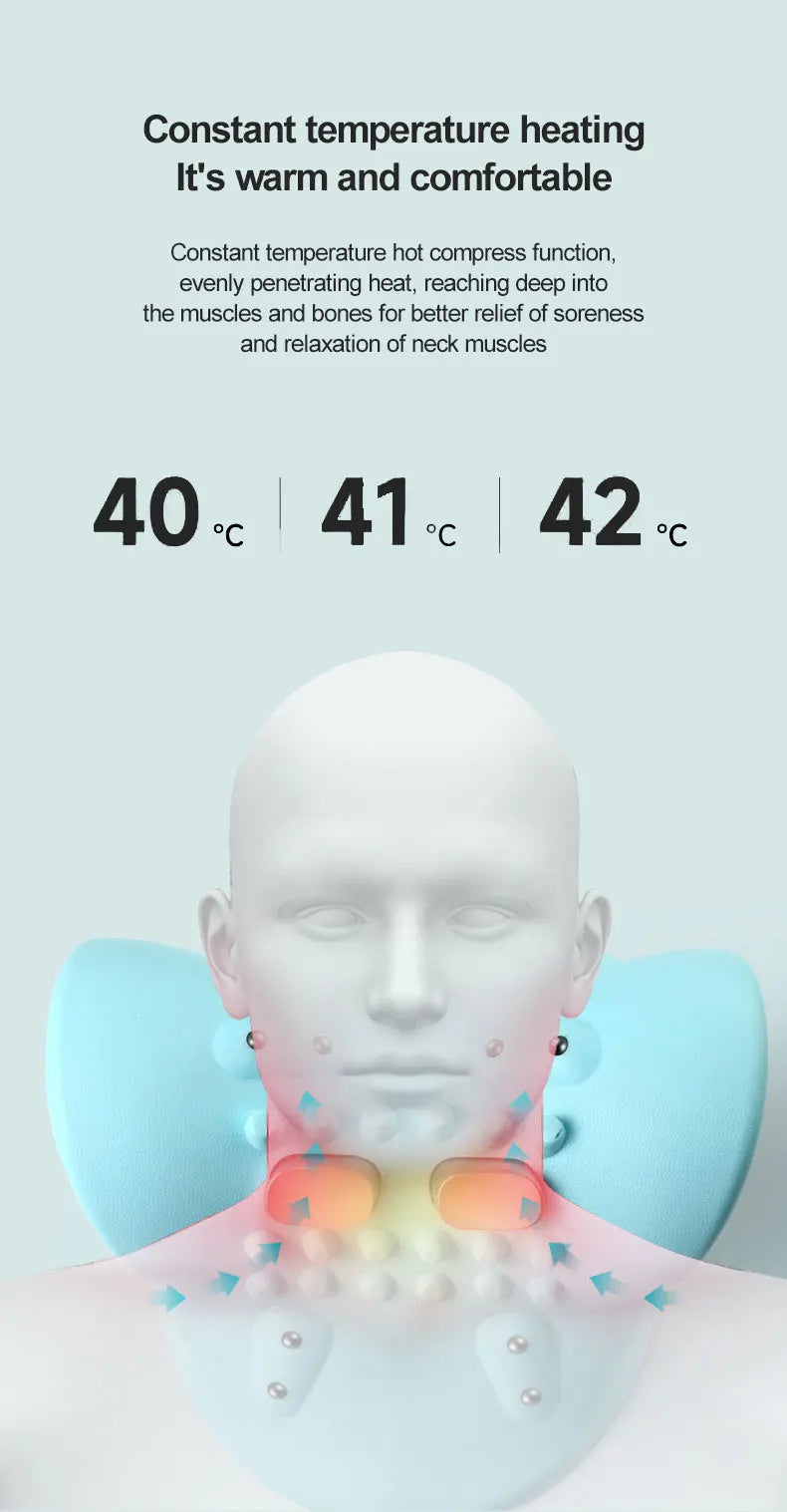 BowLift | EMS Cervical Spine Massage Pillow