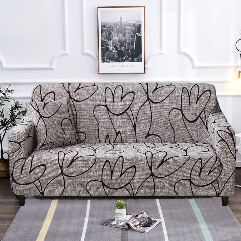 BowLift | Modern Non-slip Colorful Elastic Sofa Cover