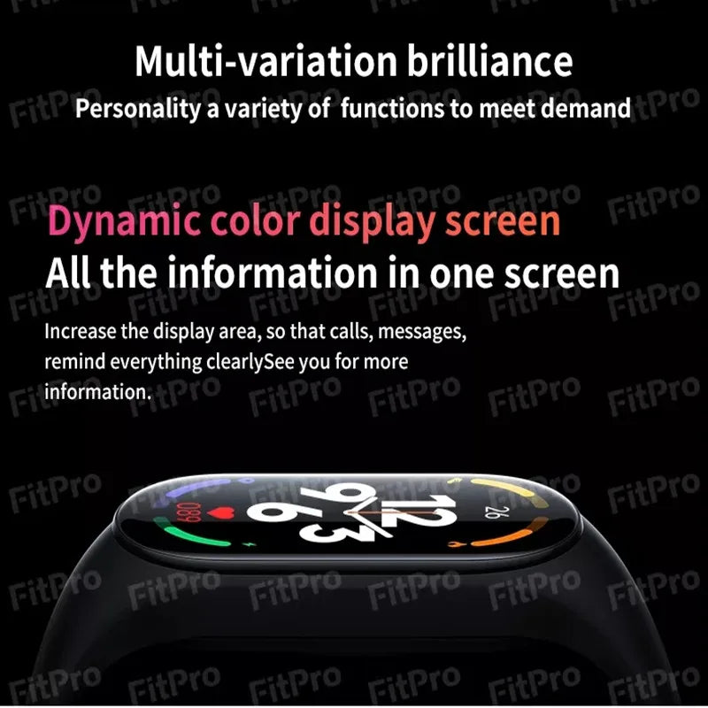 BowLift | M7 Smart Watch Men Women Smartband Heart Rate Smartwatch Fitness Tracker Blood Pressure Sport Smart Bracelet for xiaomi iPhone