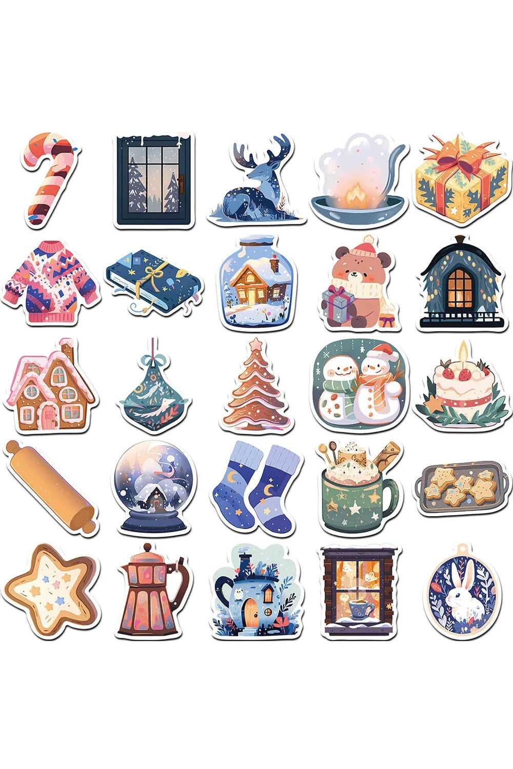 Cartoon Scrapbooking Stickers | Bowlift