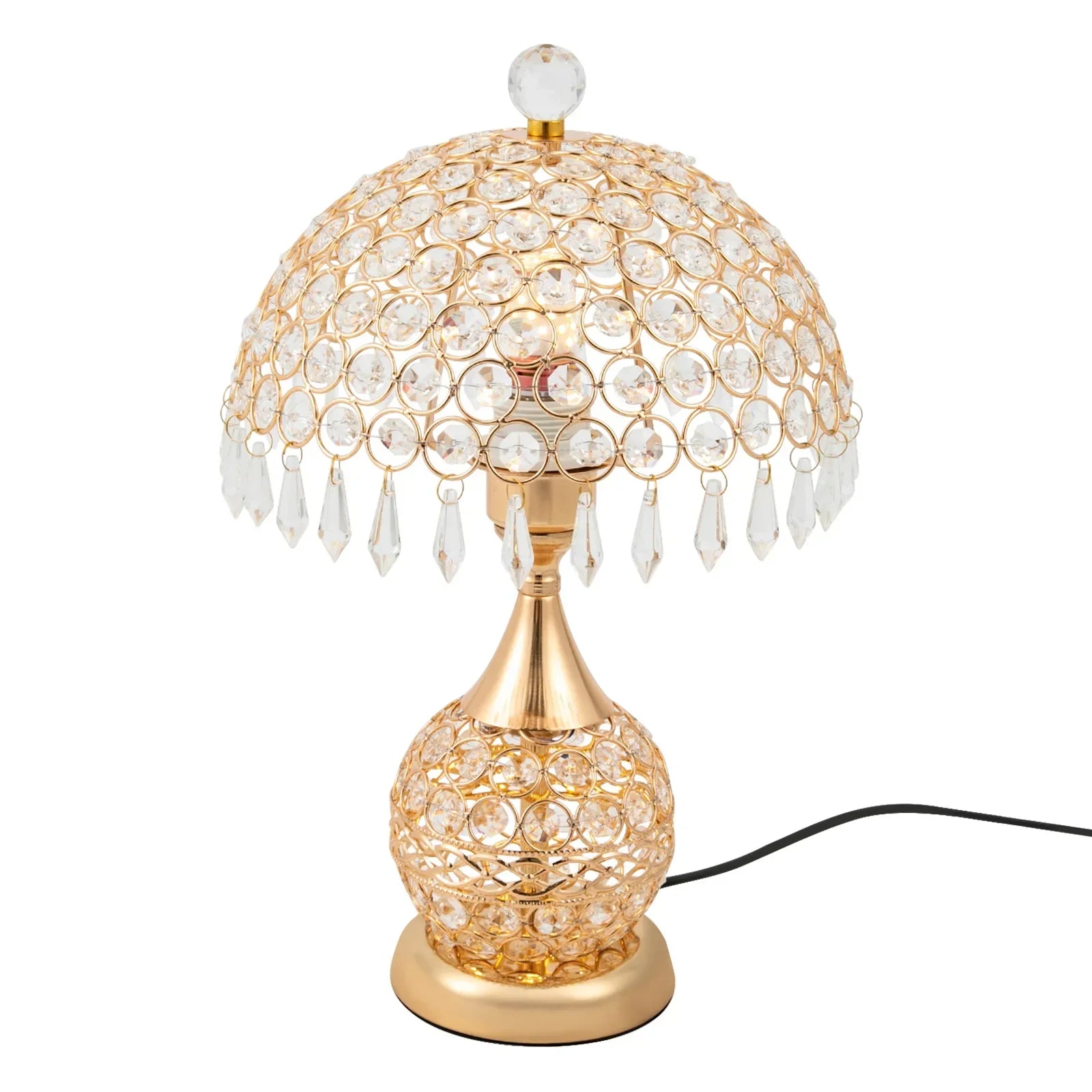 BowLift | Modern Crystal Luxury Decorative Nightstand Lamp