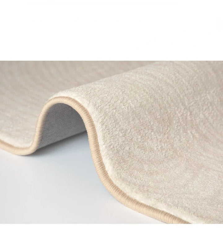 BowLift | Japanese Minimalist Soft Area Rug Living Room Bedroom Non-slip High-pile Carpet