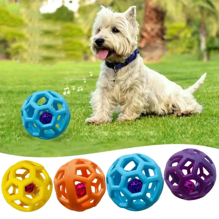 Kauball made of natural rubber with bell Bowlift