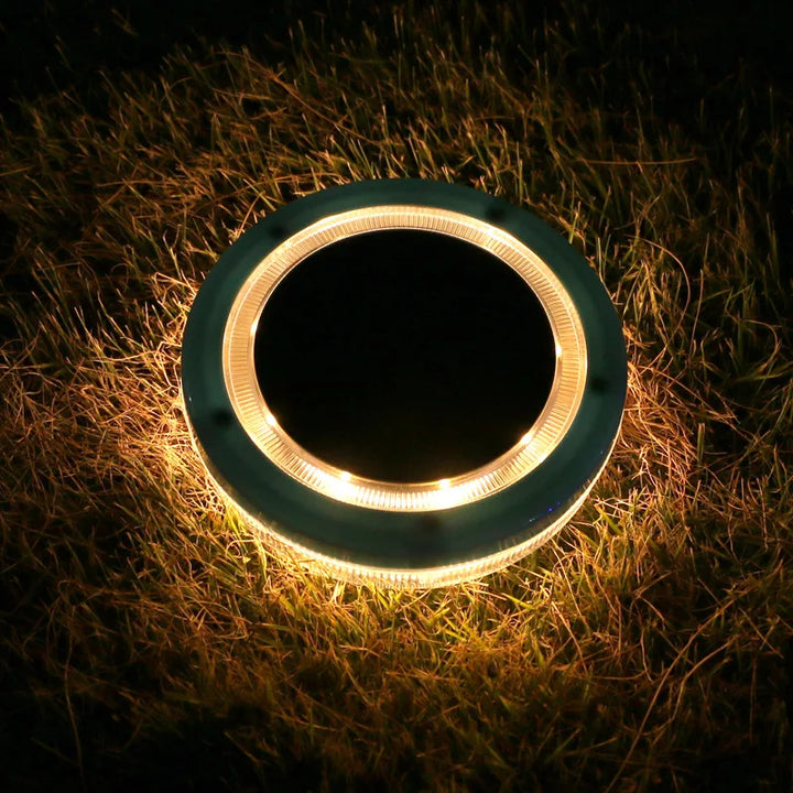 BowLift | AquaGlow Solar Pool Light | Floating & Waterproof | Blue LED | 11.6×2.5 cm