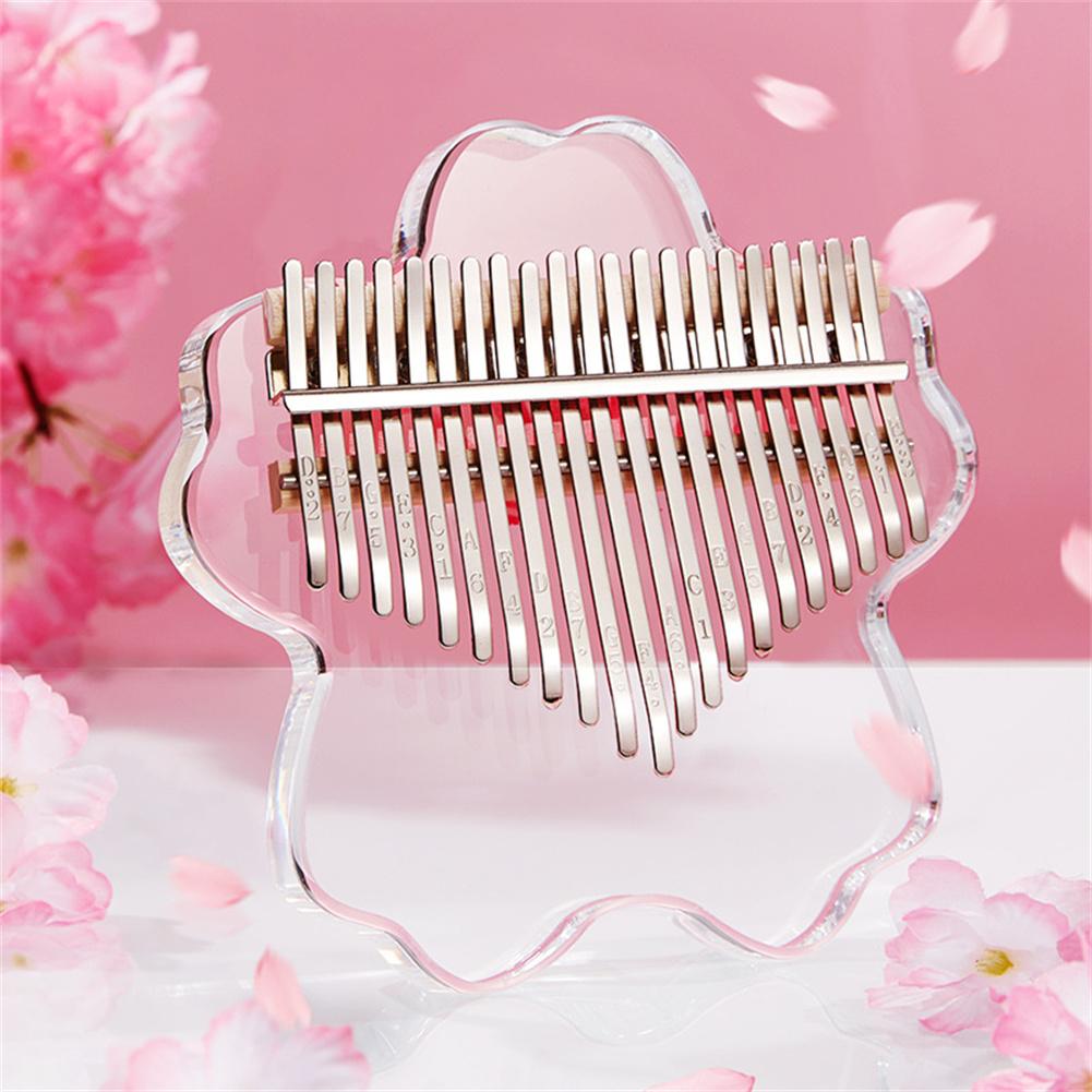 BowLift | Cherry Blossom Kalimba Acrylic Thumb Piano