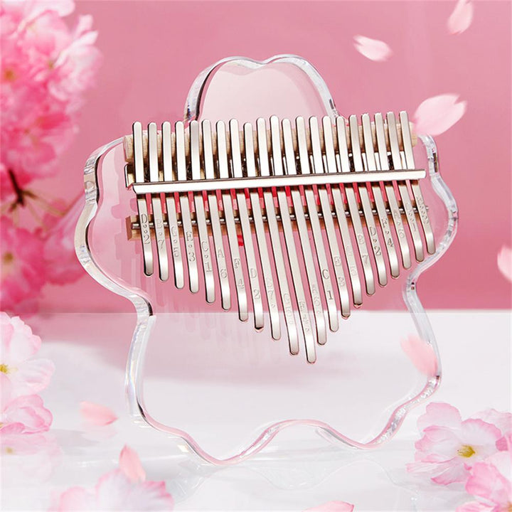 BowLift | Cherry Blossom Kalimba Acrylic Thumb Piano
