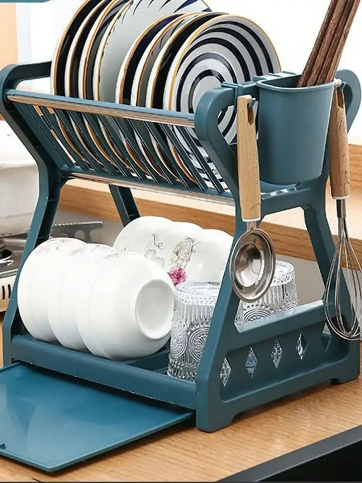 Foldable dish organizer – Practical draining rack for dishes, space-saving and easy to clean, perfect for modern kitchens and small spaces | Bowlift