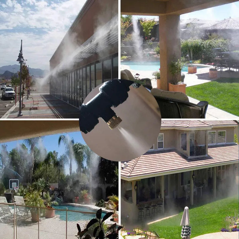 BowLift | Spray irrigation system – Water hose with spray nozzles for refreshing cooling in the garden