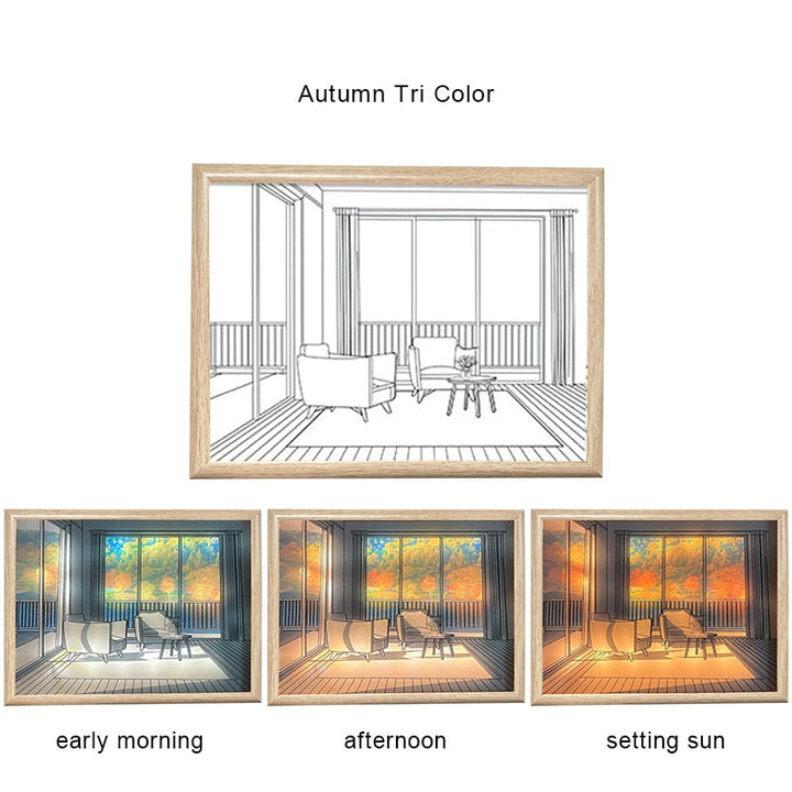 BowLift | 2D Painting Art Lumina Creative LED Lamp