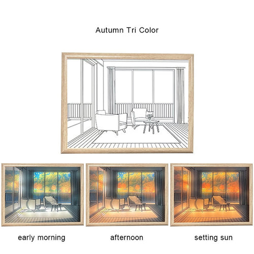 BowLift | 2D Painting Art Lumina Creative LED Lamp