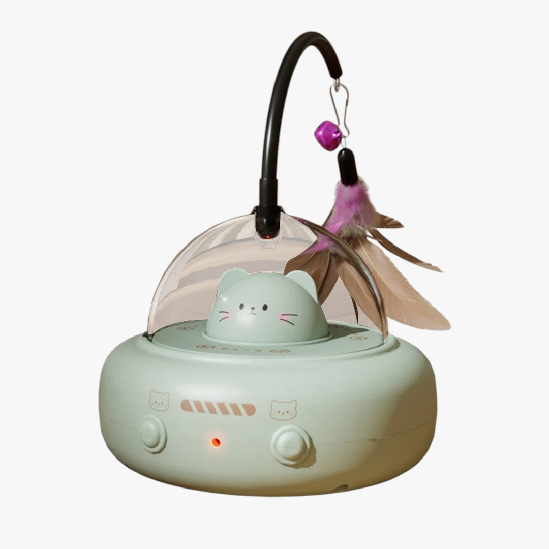 Smart Cat Laser "Hunting Light" with Rainbow Function and USB Charging Function | Bowlift