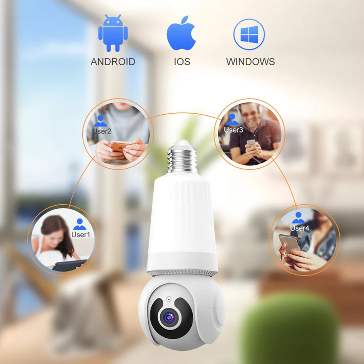 BowLift | Smart Bulb Security Camera
