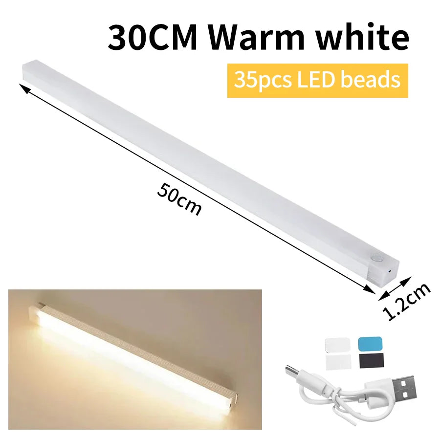BowLift | SenseLite Motion LED | Rechargeable Sensor Light with Magnet Mount | Warm White | For Closet, Bed & Hallway