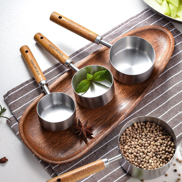 BowLift | MeasurePro – Precision Cooking Set made of Wood