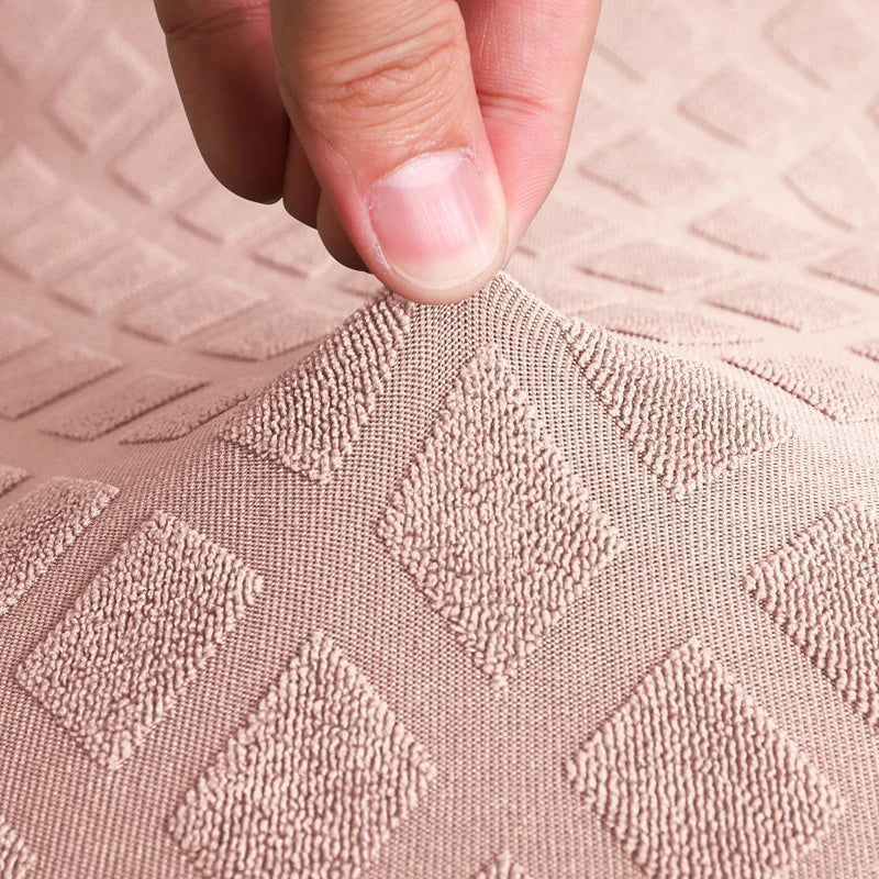 BowLift | Spandex elastic office chair cover Jacquard seat covers pineapple mesh fleece protective cover elastic computer seat protector