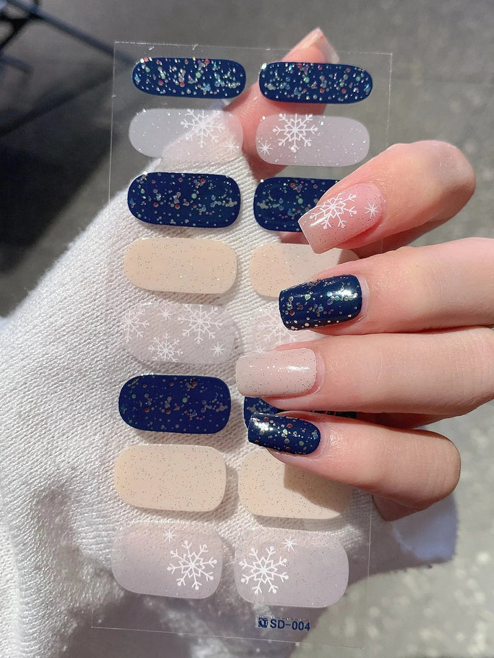 BowLift | Christmas Nail Stickers | Festive Designs | Easy to Apply