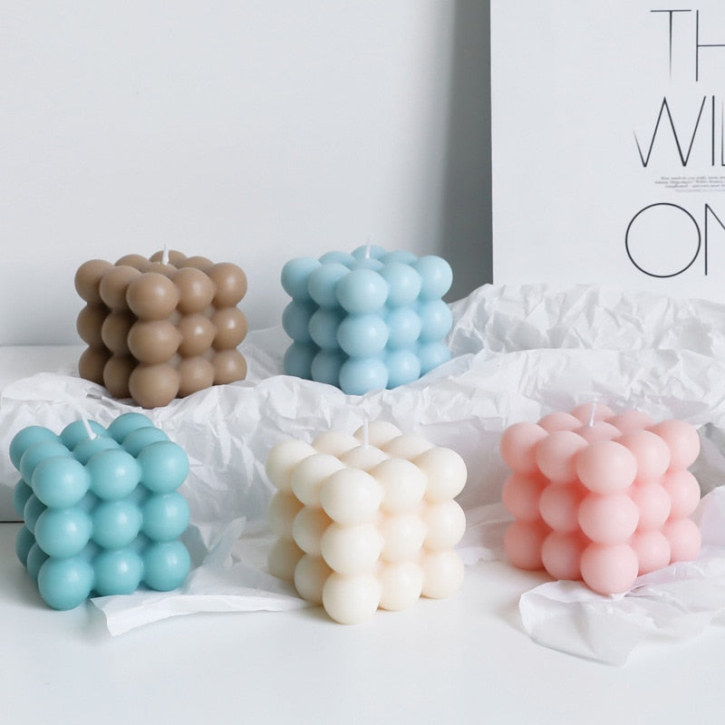 BubbleGlow Candle - Trendy Candle for Your Interior Bowlift