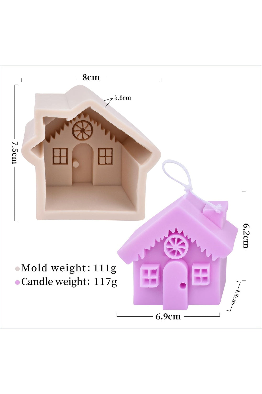 Christmas candle shape | Bowlift