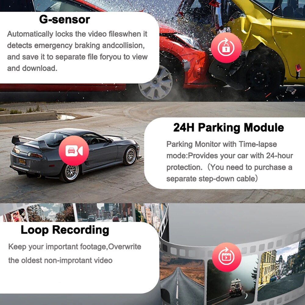 BowLift | Safe Drive Car Dash Cam Parking Monitor