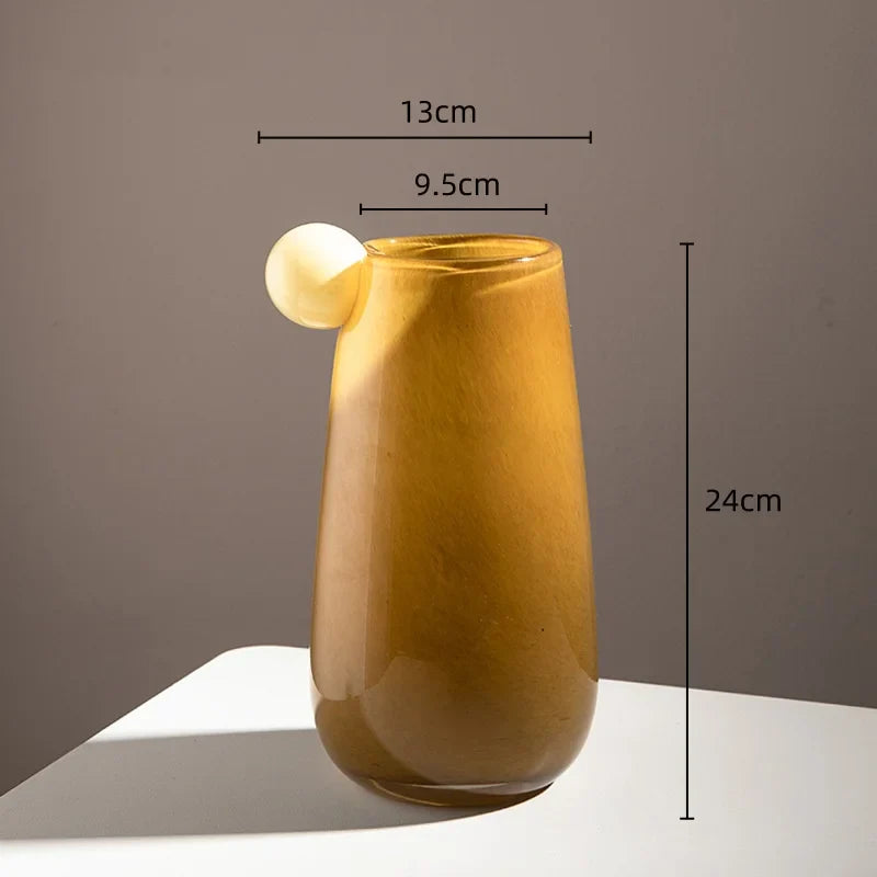 Globe Glass Chubby Vase | Bowlift