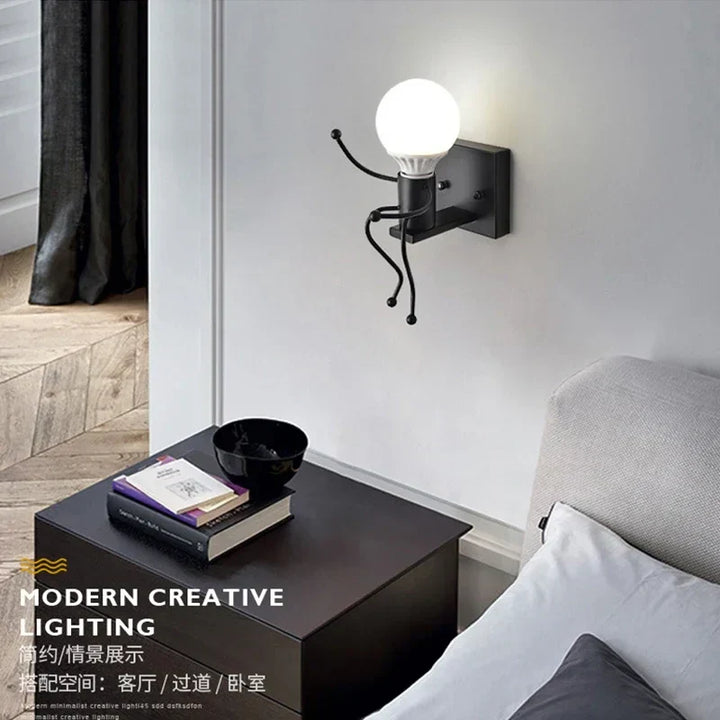 LumiKids - Playful LED Wall Lamp for Children Bowlift