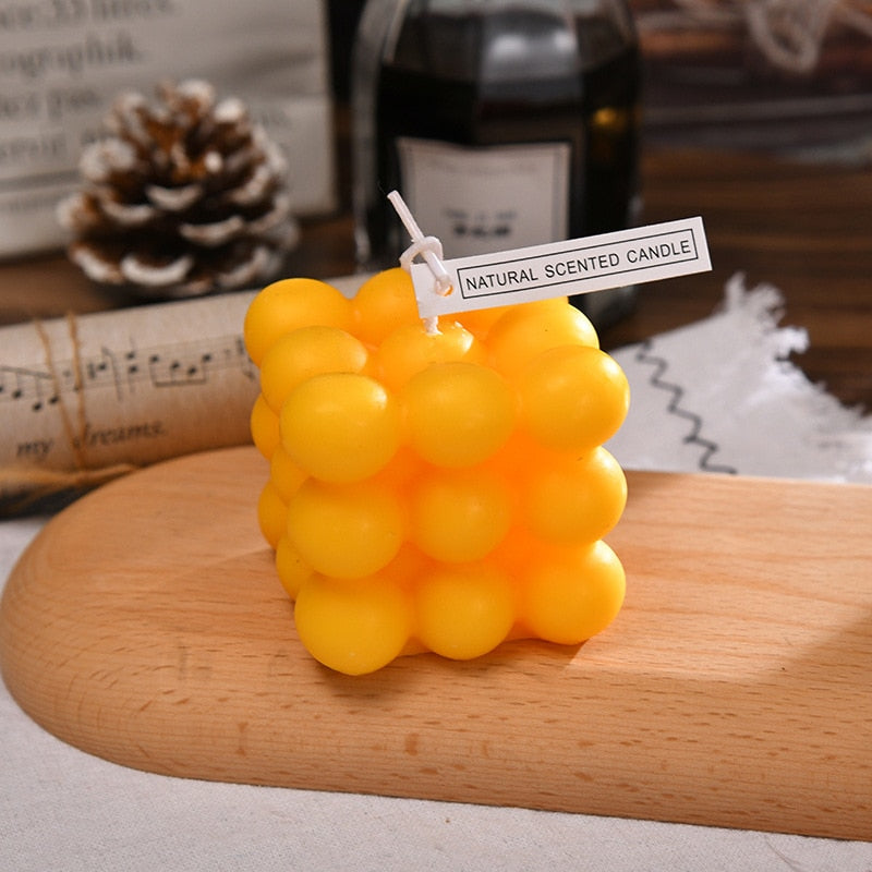 BubbleGlow Candle - Trendy Candle for Your Interior Bowlift