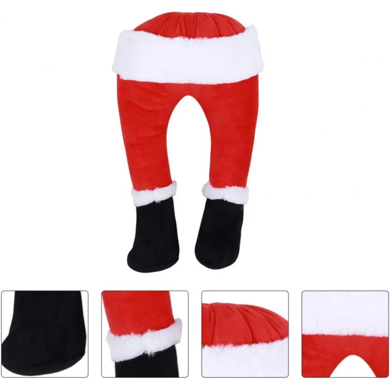 BowLift | Christmas Decoration | JollyLegs Festive Hanging Ornament | Durable Fabric | Easy Setup