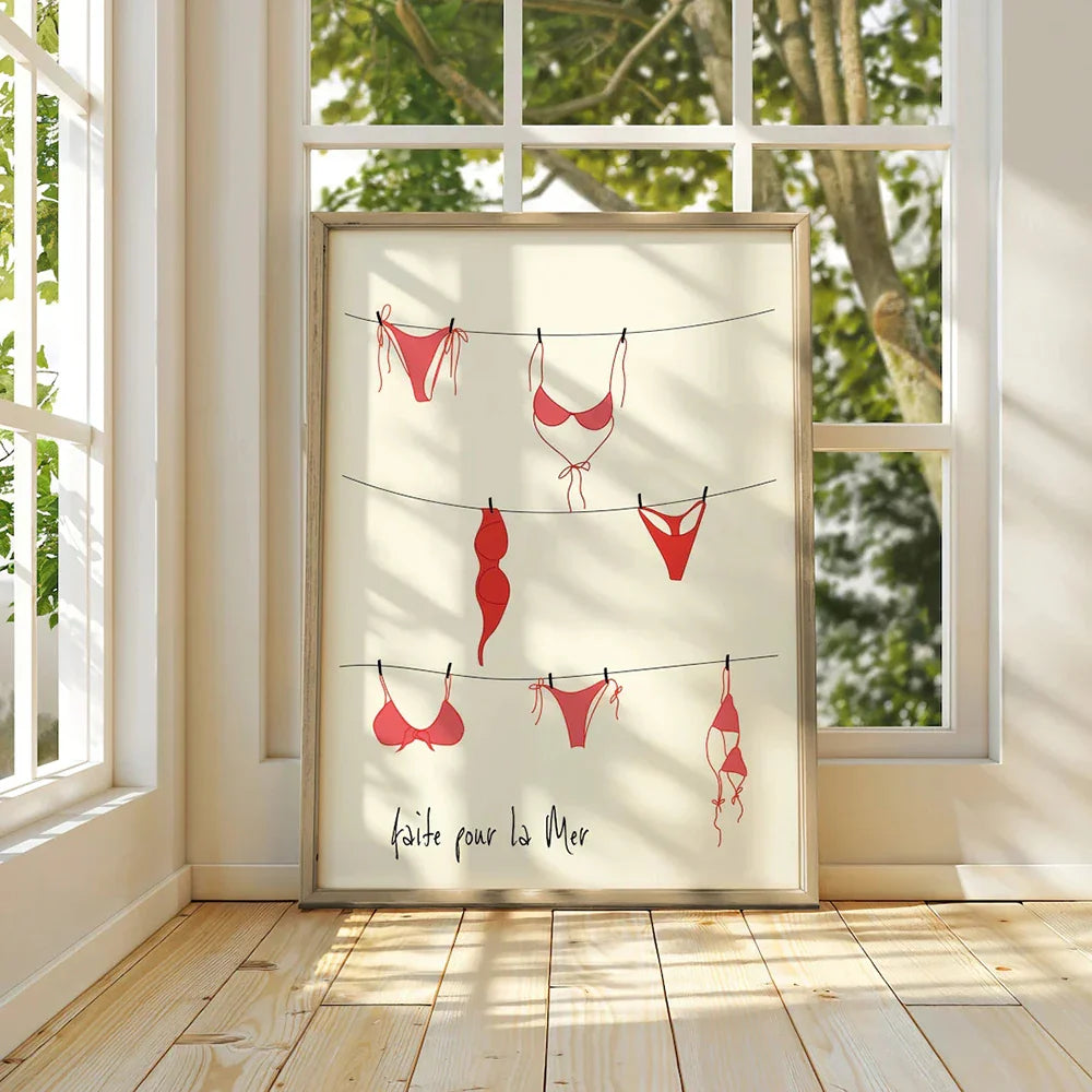 Bikini Wall Art | Bowlift