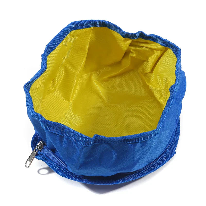BowLift | Collapsible Bowl Nomadoo FoldBowl | Portable Feeding & Water Bowl for Dogs & Cats | Outdoor Travel Bowl made of Oxford fabric | Ø 19 cm