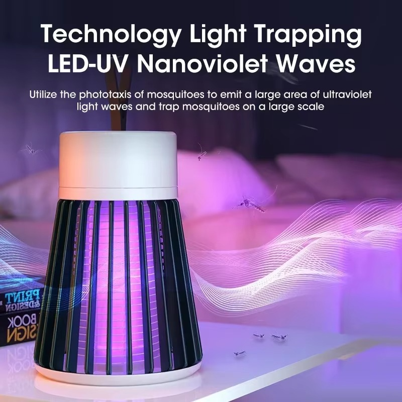BowLift | Portable USB Mosquito Killer Lamp – Electric Shock & Silent Pest Control