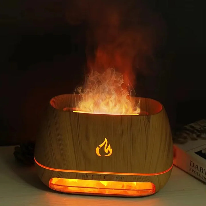 SaltSerenity - Zoutlamp Diffuser met Ambient Verlichting Bowlift