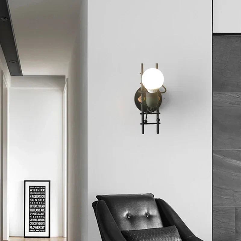 LumiKids - Playful LED Wall Lamp for Children Bowlift