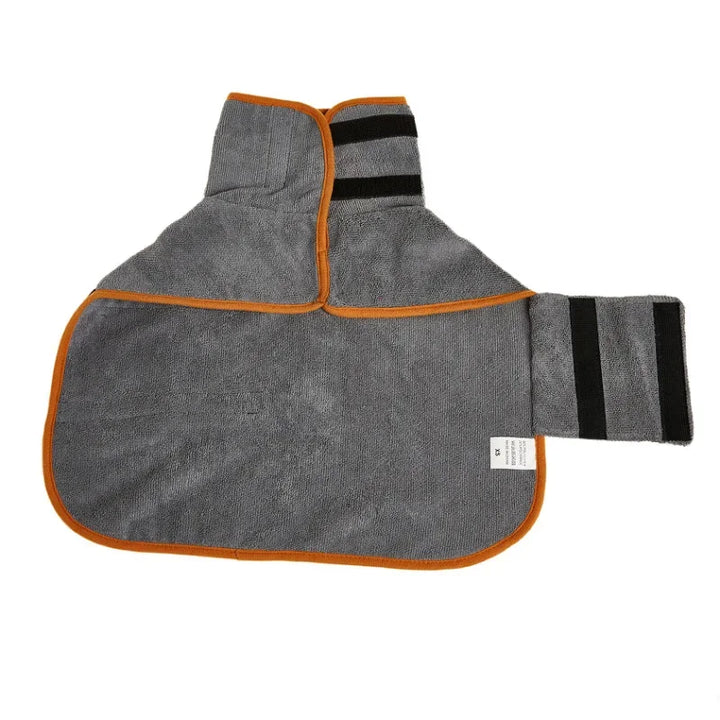 Pet bathrobe, highly absorbent and quick-drying Bowlift