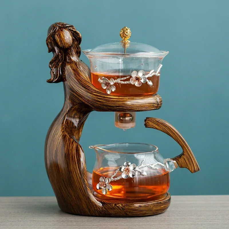 BowLift | Nature Harmony Wooden Teapot