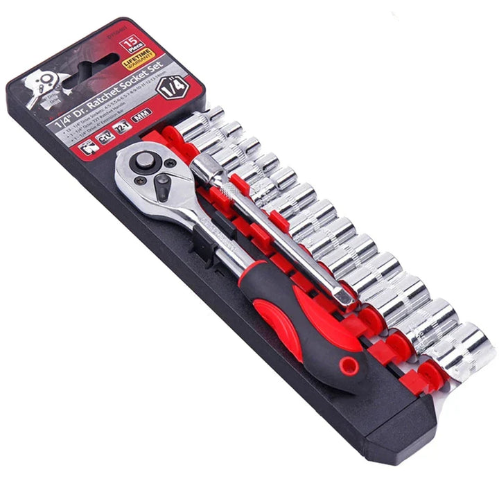 Quick Fix DIY Friendly Ratchet Tool Set | Bowlift