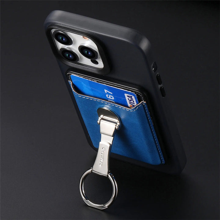 BowLift | Leather Magsafe Phone Wallet Holder