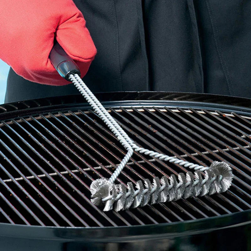 BowLift | GrillPro Brush | Stainless Steel Grill Brush | Heat Resistant & Non-Stick | Ergonomic Handle