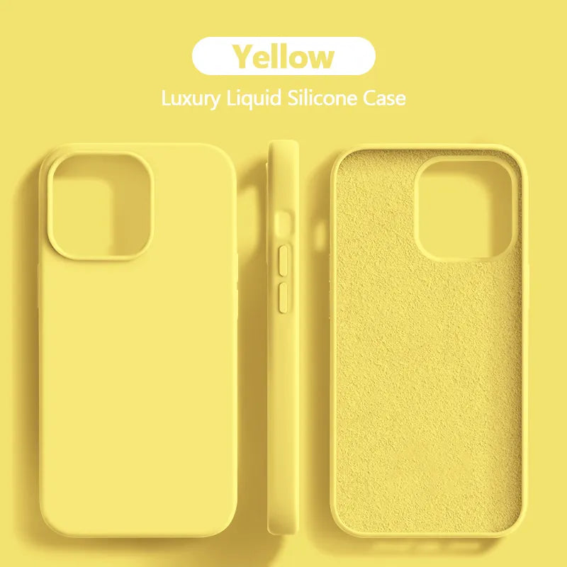 BowLift | Liquid silicone case shockproof for iPhone 15 14 13