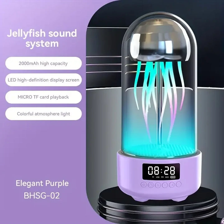 BowLift | Jellyfish Portable Powerful Colorful Speaker Night Lamp