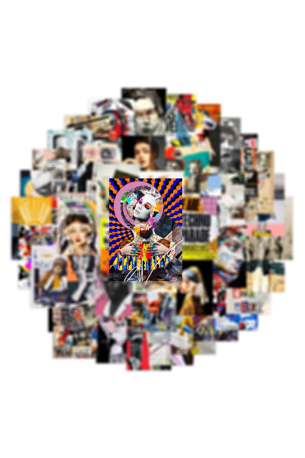 Art Sticker Collection 10/30/50 pcs. | Bowlift