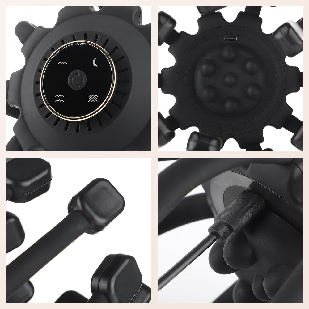 BowLift | Octopus Claw Wireless Relaxing Head Massager