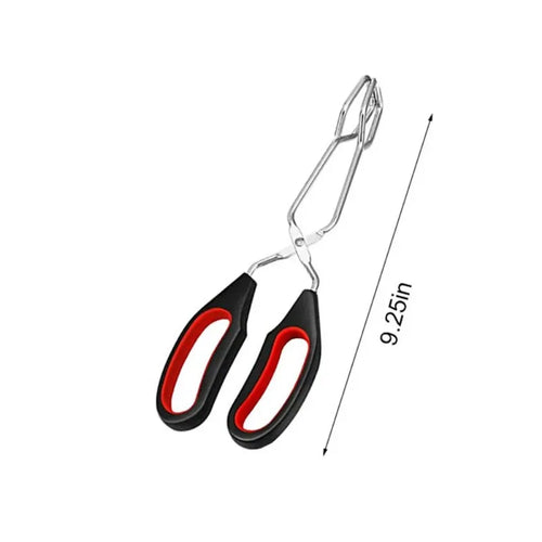 BowLift | Gripflame Grill Tongs with Scissor Grip | 9/11/12 Inch | Heat Resistant & Non-Slip | BBQ Tongs for Meat, Bread & Vegetables | Ideal for Grill, Kitchen & Outdoor