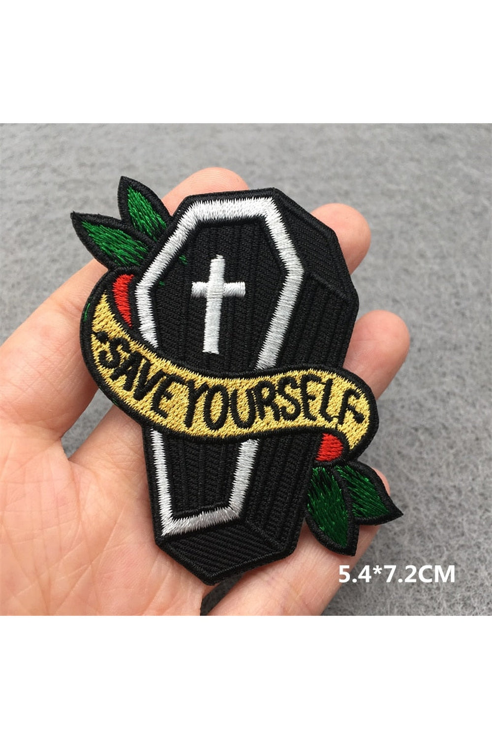 Punk embroidered patch set | Bowlift